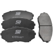 Колодки тормозные дисковые SB NAGAMOCHI, передние, комплект на ось (4 шт), арт. BP25376