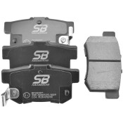 Колодки тормозные дисковые SB NAGAMOCHI, задние, комплект на ось (4 шт), арт. BP28397