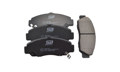 Колодки тормозные дисковые SB NAGAMOCHI, передние, комплект на ось (4 шт), арт. BP28465