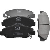 Колодки тормозные дисковые SB NAGAMOCHI, передние, комплект на ось (4 шт), арт. BP28484