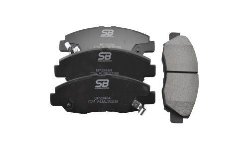 Колодки тормозные дисковые SB NAGAMOCHI, передние, комплект на ось (4 шт), арт. BP28484