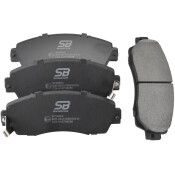 Колодки тормозные дисковые SB NAGAMOCHI, передние, комплект на ось (4 шт), арт. BP28802