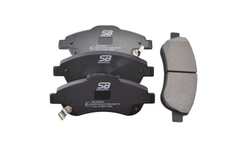 Колодки тормозные дисковые SB NAGAMOCHI, передние, комплект на ось (4 шт), арт. BP28808