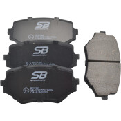 Колодки тормозные дисковые SB NAGAMOCHI, передние, комплект на ось (4 шт), арт. BP29382