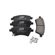 Колодки тормозные дисковые SB NAGAMOCHI, передние, комплект на ось (4 шт), арт. BP29803