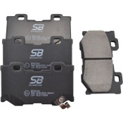 Колодки тормозные дисковые SB NAGAMOCHI, задние, комплект на ось (4 шт), арт. BP50396