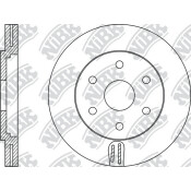 Диск тормозной NiBK, арт. RN1416