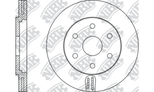Диск тормозной NiBK, арт. RN1416