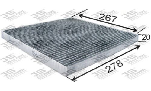 Фильтр салонный JS Asakashi, угольный, арт. AC2510C