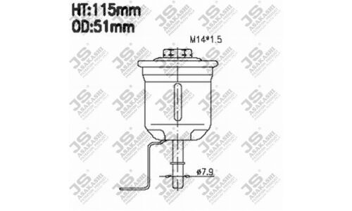 Фильтр топливный JS Asakashi, арт. FS3204