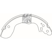 Колодки тормозные дисковые Kashiyama, задние, комплект на ось (4 шт), арт. K9983