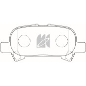 Колодки тормозные дисковые Kashiyama, комплект на ось (4 шт), арт. D2302