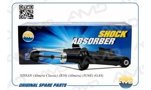 Амортизатор AMD, газомасляный, двухтрубный, задний, правый/левый, 1 шт, арт. AMD.RENSA229