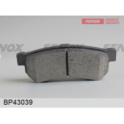 Колодки тормозные дисковые Fenox, задние, комплект на ось (4 шт), арт. BP43039