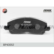 Колодки тормозные дисковые Fenox передние, комплект на ось (4 шт), арт. BP43052