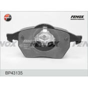 Колодки тормозные дисковые Fenox, передние, комплект на ось (4 шт), арт. BP43135