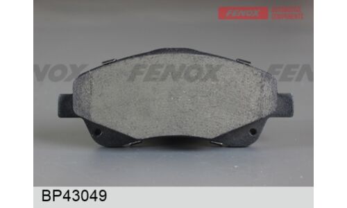 Колодки тормозные дисковые Fenox передние, комплект на ось (4 шт), арт. BP43049