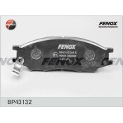 Колодки тормозные дисковые Fenox передние, комплект на ось (4 шт), арт. BP43132