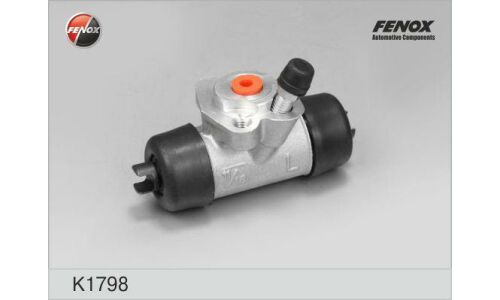 Рабочий тормозной цилиндр Fenox, задний, левый, арт. K1798