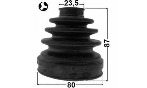 Пыльник ШРУСа Febest, арт. 0215-T30T