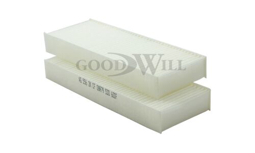 Фильтр салонный GoodWill, комплект 2шт, арт. AG 556 2K CF