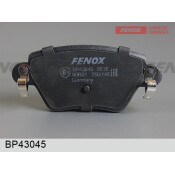 Колодки тормозные дисковые Fenox, задние, комплект на ось (4 шт), арт. BP43045
