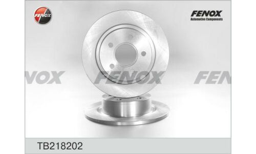 Диск тормозной Fenox, задний, арт. TB218202