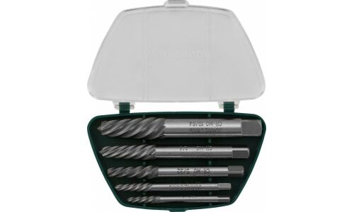 Экстракторы для извлечения поврежденного крепежа 5шт 5/64-19/64 JONNESWAY, арт. AG010049