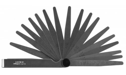 Комплект щупов 20 пластин 0.05-1мм JONNESWAY, арт. AI060020