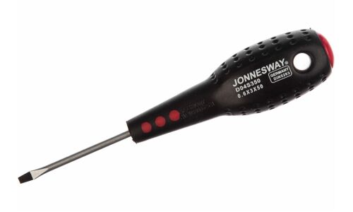 Отвёртка шлицевая Jonnesway, SL3x50мм, арт. D04S350