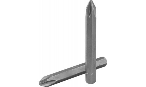 Бита-вставка Jonnesway, посадочный размер HEX5/16", наконечник PH2, длина 70мм, арт. D270P2F