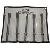 Комплект длинных зубил для пневматического молотка (JAH-6833H), 5 предметов JONNESWAY, арт. JAZ3945-H