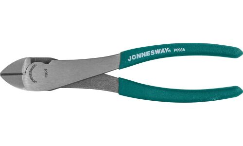 Бокорезы с увеличенными рычагами и ПВХ рукоятками, 200 мм JONNESWAY, арт. P098A