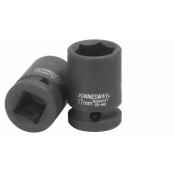 Головка торцевая ударная Jonnesway, короткая, 6-гранная, под квадрат 1/2