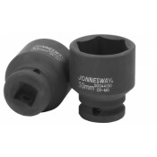 Головка торцевая ударная Jonnesway, короткая, 6-гранная, под квадрат 1/2