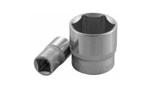Головка торцевая Jonnesway, короткая, 6-гранная, под квадрат 1/2", 24мм, арт. S04H4124