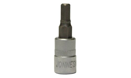 Насадка торцевая Jonnesway, короткая, под квадрат 1/4", со вставкой HEX5, арт. S09H205