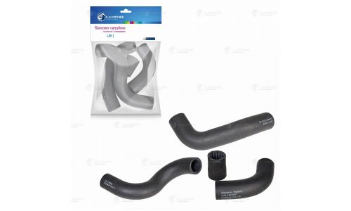 Патрубок радиатора к-т Luzar, арт. LPK 01073