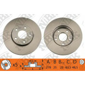 Тормозной диск NiBk, арт. RN1213 Тормозной диск NiBk, арт. RN1213