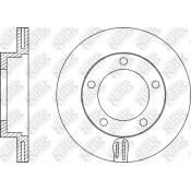 Диск тормозной NiBK, арт. RN1262