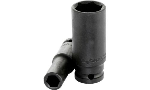 Головка торцевая ударная Ombra, длинная, 6-гранная, под квадрат 1/2", 21мм, арт. 112521