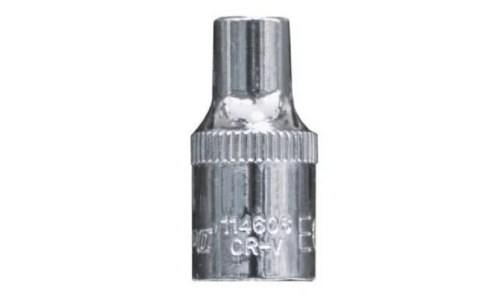 Головка торцевая Ombra, короткая, E-профиль, под квадрат 1/4", арт. 114606