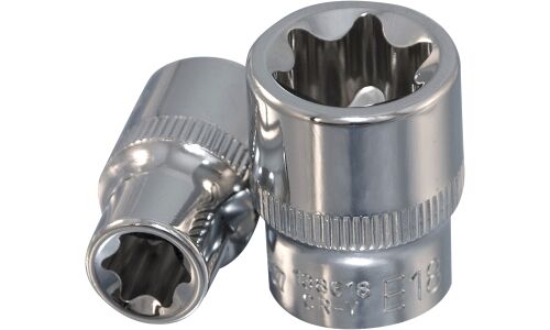 Головка торцевая Ombra, короткая, E-профиль, под квадрат 3/8", арт. 138614