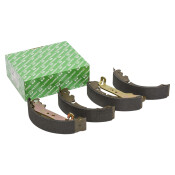 Колодки тормозные барабанные Pilenga стояночного тормоза, комплект на ось (4 шт), арт. BS-P 8454