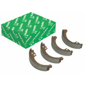 Колодки тормозные барабанные Pilenga, комплект на ось (4 шт), арт. BS-T 1002 N