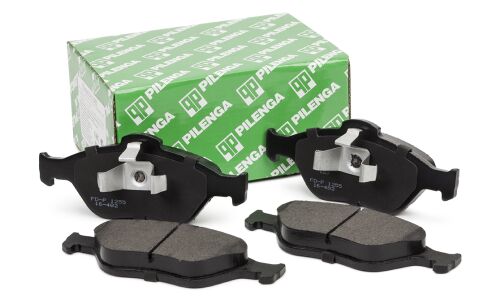 Колодки тормозные дисковые Pilenga, передние, комплект на ось (4 шт), арт. FD-P 1255
