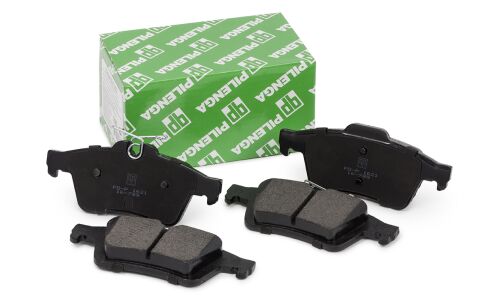 Колодки тормозные дисковые Pilenga, задние, комплект на ось (4 шт), арт. FD-P 1621