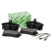 Колодки тормозные дисковые Pilenga, передние, комплект на ось (4 шт), арт. FD-P 2005