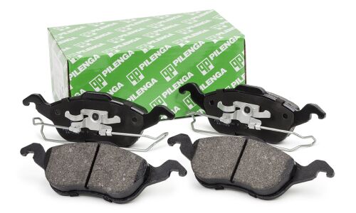 Колодки тормозные дисковые Pilenga, передние, комплект на ось (4 шт), арт. FD-P 7000 T