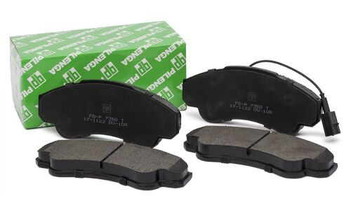 Колодки тормозные дисковые Pilenga, передние, комплект на ось (4 шт), арт. FD-P 7350 T